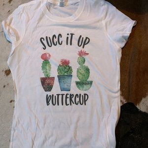 Short sleeve cactus tee
